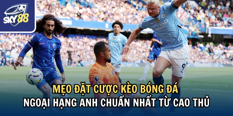 Mẹo đặt cược kèo bóng đá Ngoại hạng Anh chuẩn nhất từ cao thủ